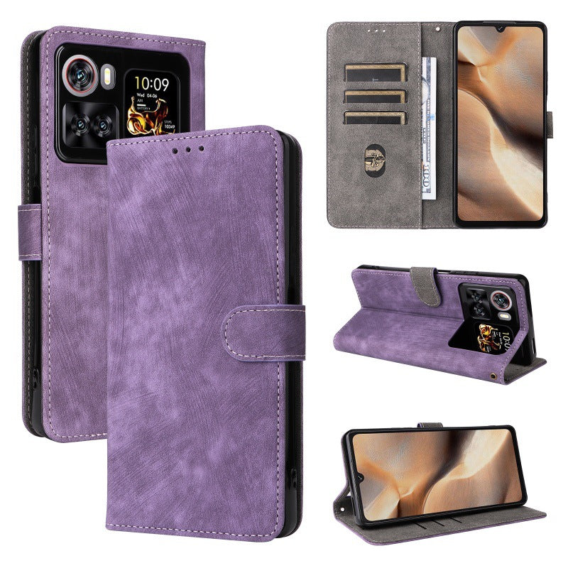 Flip Cover for Cubot X100 PU Leather Phone Case [RFID Blocking] With Hand Strap