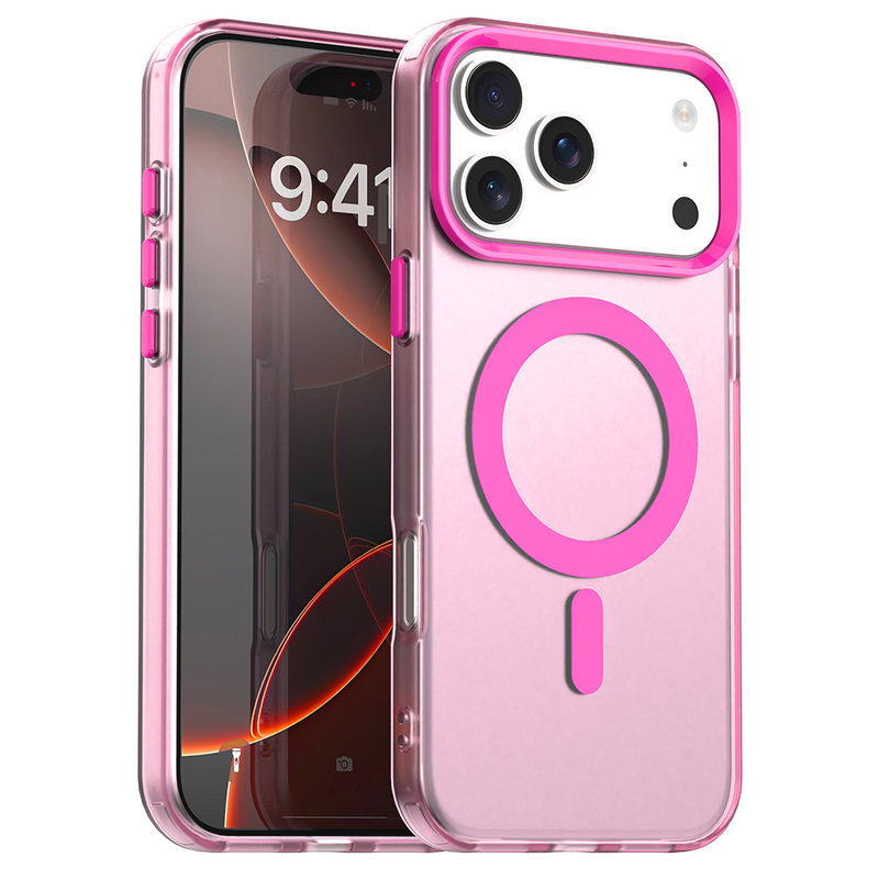 Phone Case for iPhone 17 Pro Max, Compatible with Magsafe, Shockproof Magnetic Case Cover