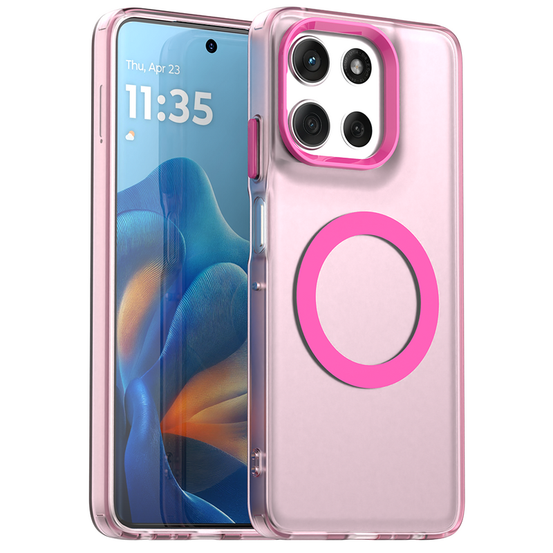 Phone Case for Motorola Moto G56, Compatible with Magsafe,Shockproof Magnetic Case Cover