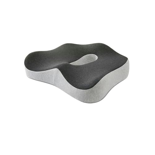 Ergonomic Memory Foam Seat Cushion with Back Support, Lumbar Support Pillow for Car, Office Chair, Truck, Relieve Back Pain