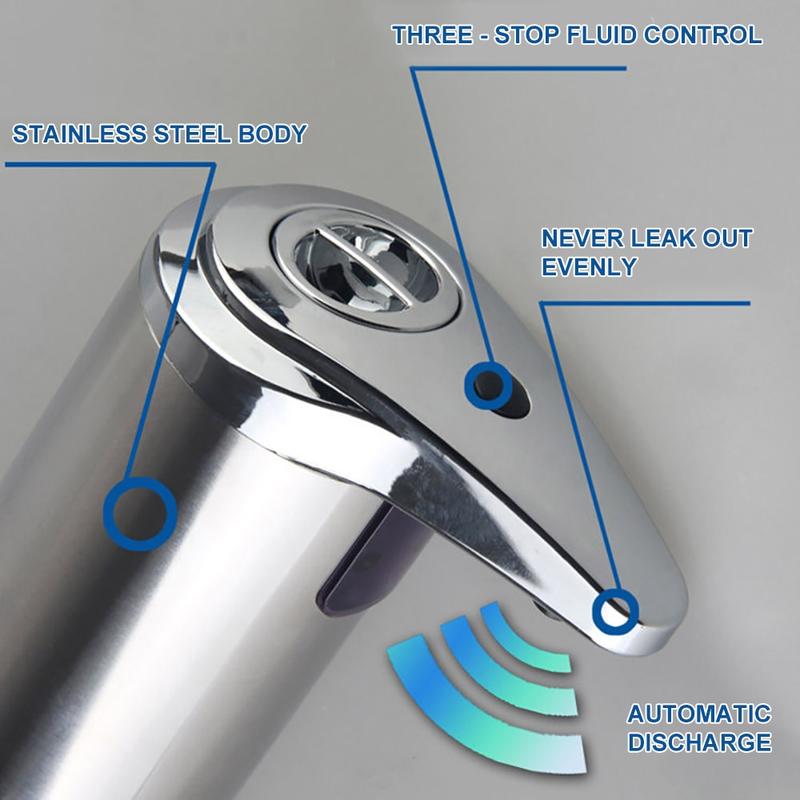 Automatic Stainless Steel Soap Dispenser - 250ml