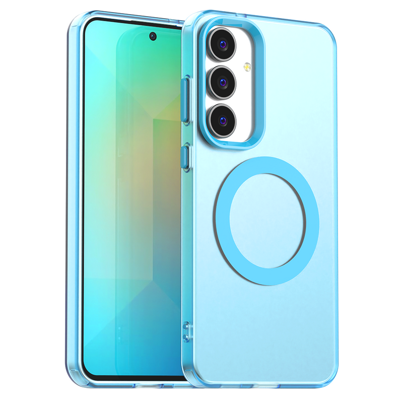 Phone Case for Samsung Galaxy S25 FE, Compatible with Magsafe,Shockproof Magnetic Case Cover