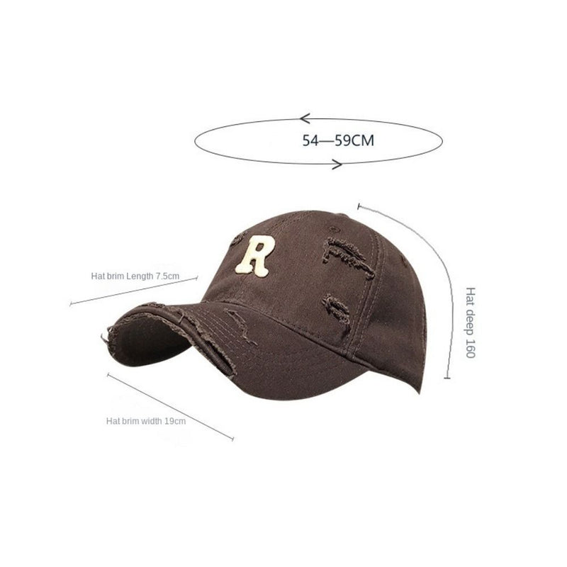 Cotton Baseball Cap Duck Tongue Cap Anti-UV Head Circlet Cap Riding Running