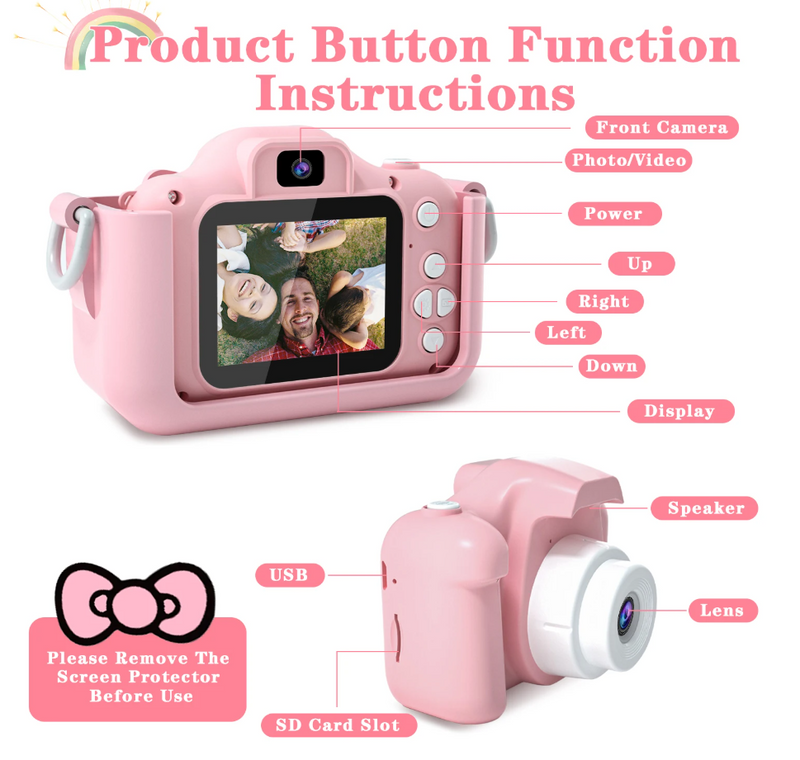 Children Camera 1080P Digital Video Camera Kids Camera