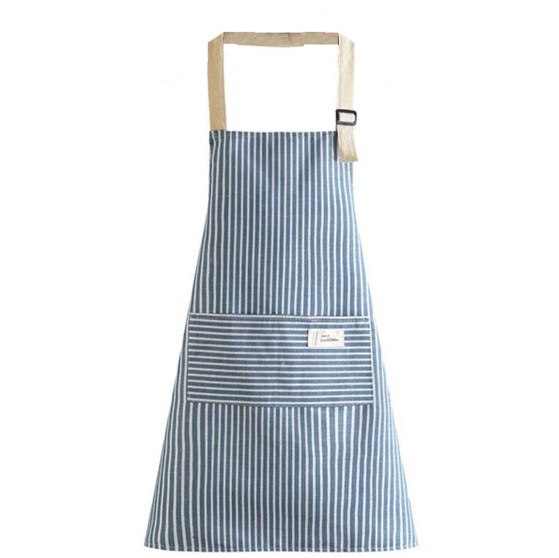 Breathable Hanging Neck Apron Restaurant Special Cotton Kitchen Apron