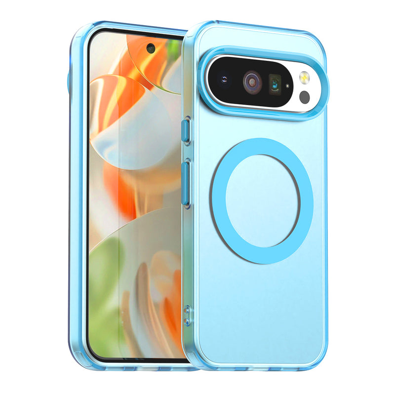 Phone Case for Google Pixel 10, Compatible with Magsafe, Shockproof Magnetic Case Cover