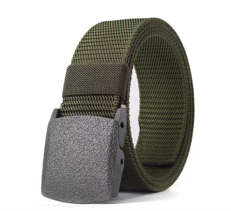 IPSTYLE Nylon Canvas Belt Quick-Release Lock Automatic Buckle Belt