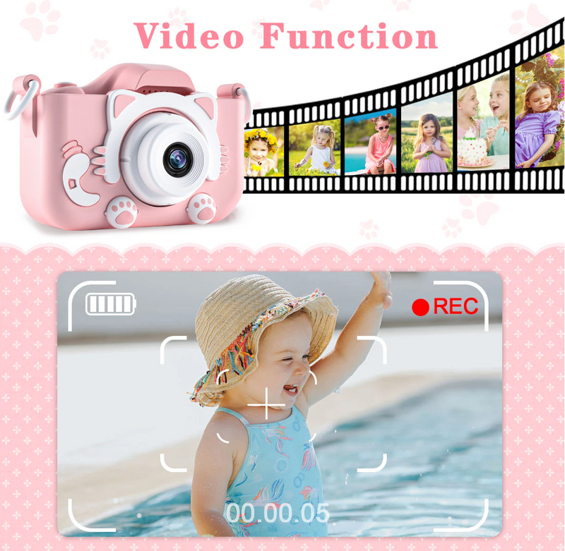 Children Camera 1080P Digital Video Camera Kids Camera