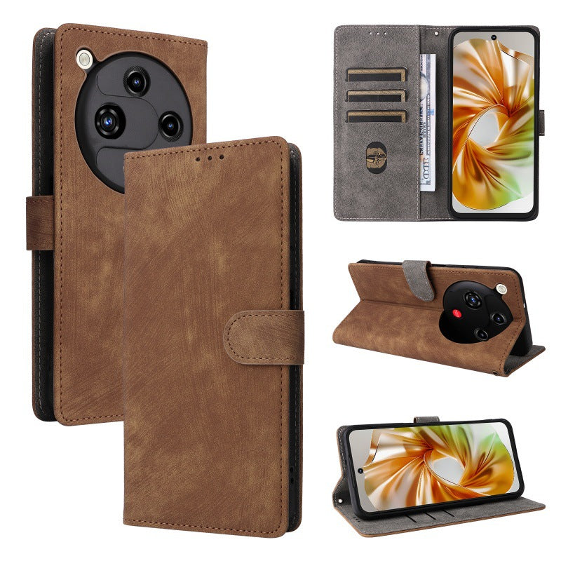 Flip Cover for ZTE nubia Focus 2 PU Leather Phone Case [RFID Blocking] With Hand Strap