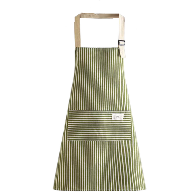 Breathable Hanging Neck Apron Restaurant Special Cotton Kitchen Apron