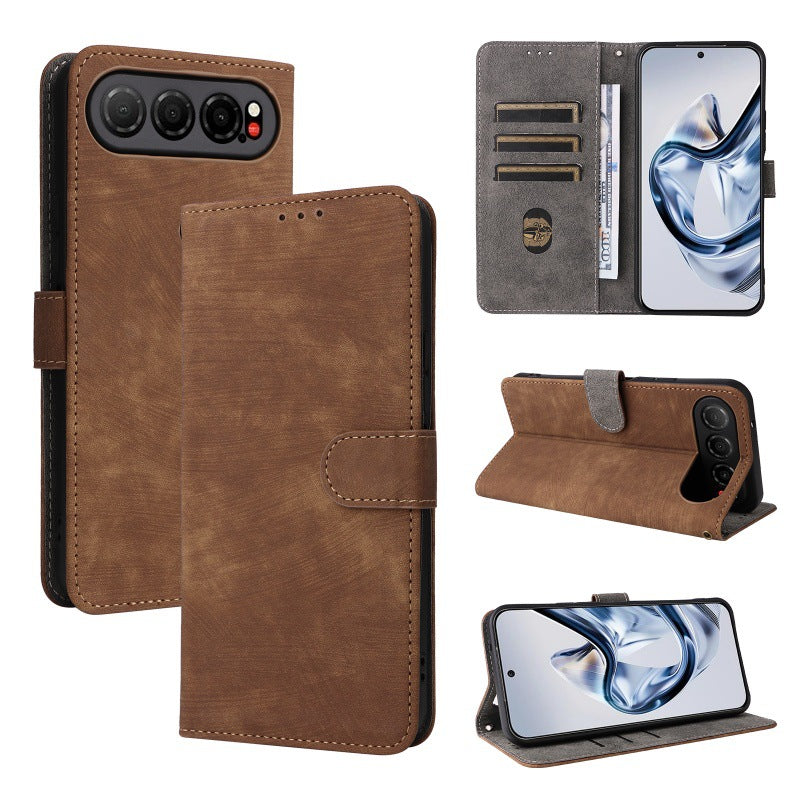Flip Cover for ZTE nubia Air PU Leather Phone Case [RFID Blocking] With Hand Strap