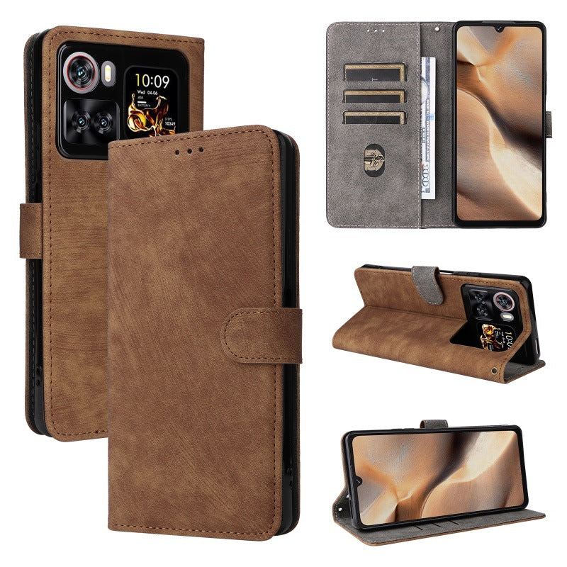 Flip Cover for Cubot X100 PU Leather Phone Case [RFID Blocking] With Hand Strap