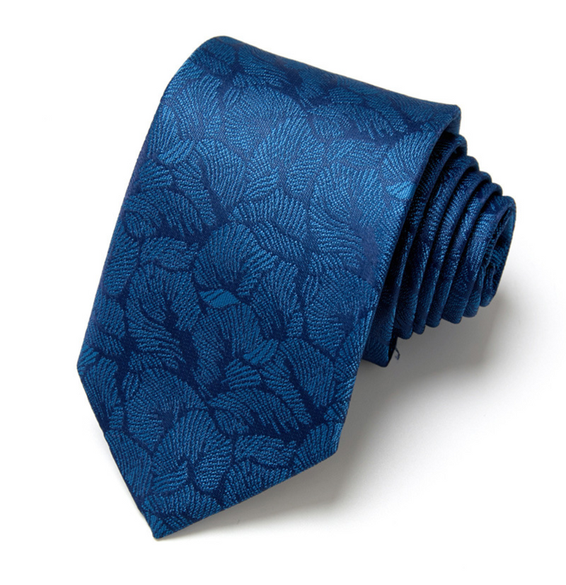 Fashion Men's Necktie Gift Box Striped Tie Handchief Cufflink Tie Clip Set