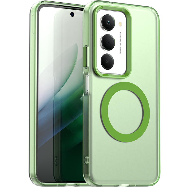 Phone Case for Xiaomi Redmi 15 4G, Compatible with Magsafe, Shockproof Magnetic Case Cover
