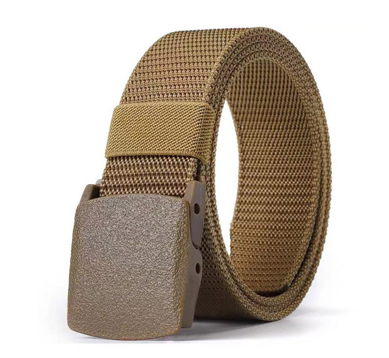 IPSTYLE Nylon Canvas Belt Quick-Release Lock Automatic Buckle Belt