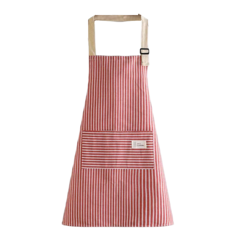 Breathable Hanging Neck Apron Restaurant Special Cotton Kitchen Apron
