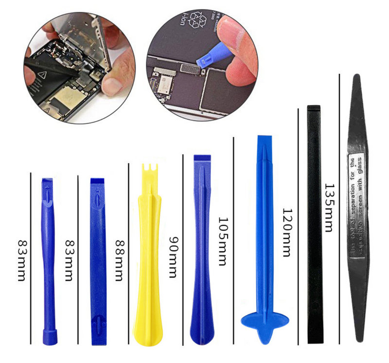 25 Piece Cellphone Tablet Repair Tool Kit Precision Screwdriver Set