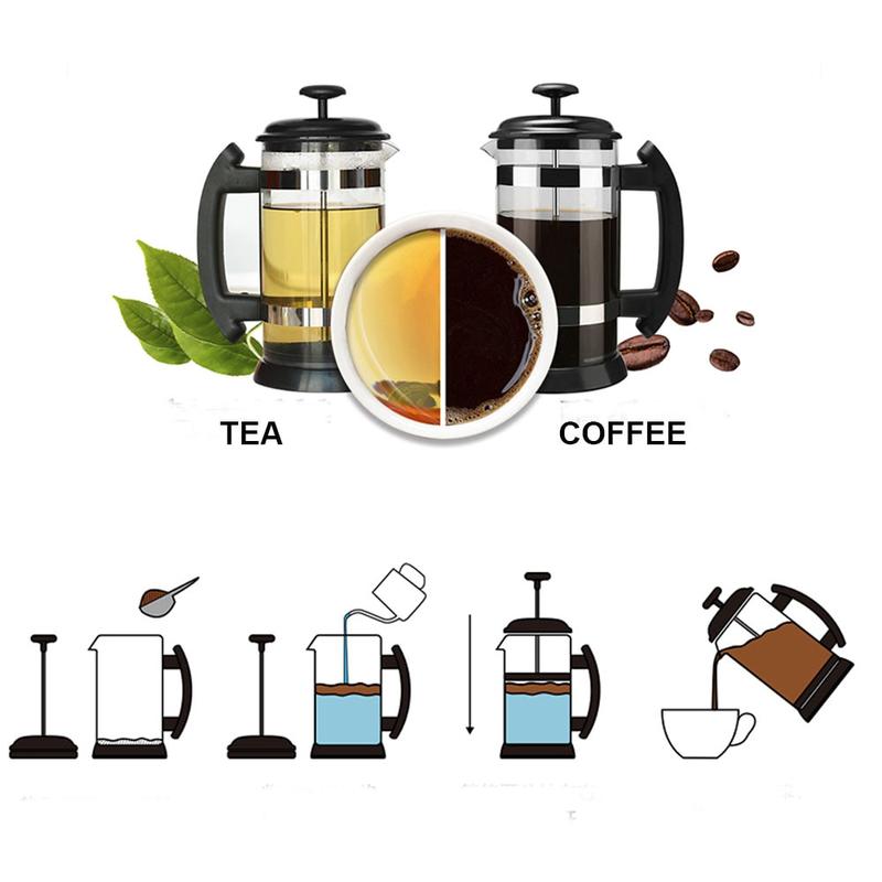 French press coffee/tea maker- 1000 ML