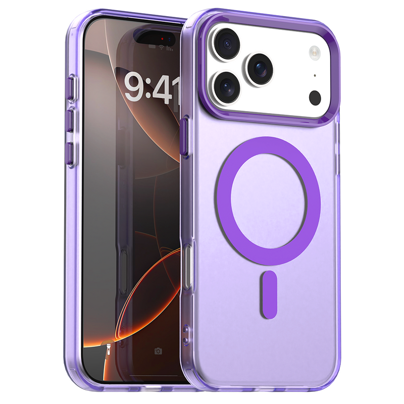 Phone Case for iPhone 17 Pro Max, Compatible with Magsafe, Shockproof Magnetic Case Cover