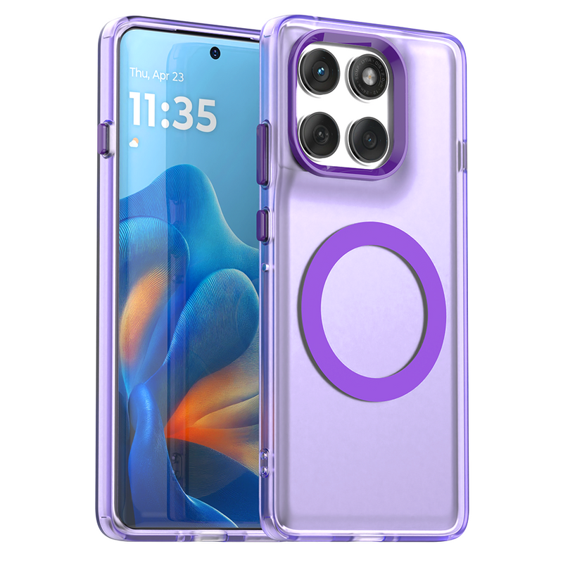 Phone Case for Motorola Edge 60 Pro, Compatible with Magsafe,Shockproof Magnetic Case Cover
