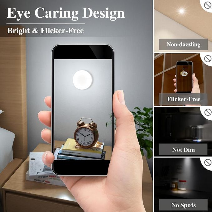 Wireless Body Induction Lamp LED Motion Sensor Night Light