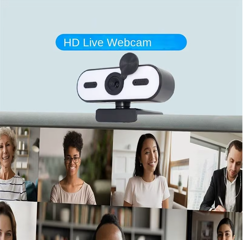 High-definition Beauty And Lighting Webcam Privacy Cover USB Autofocus Web Camera