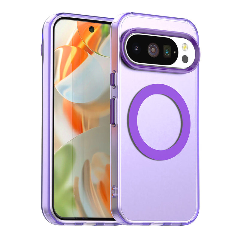 Phone Case for Google Pixel 10, Compatible with Magsafe, Shockproof Magnetic Case Cover