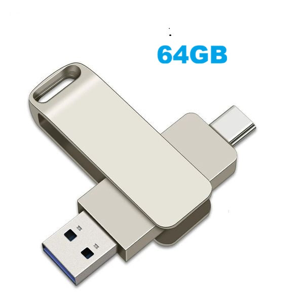 IPSTYLE  2 in 1 Flash Drive USB 3.0 High Speed Memory Stick