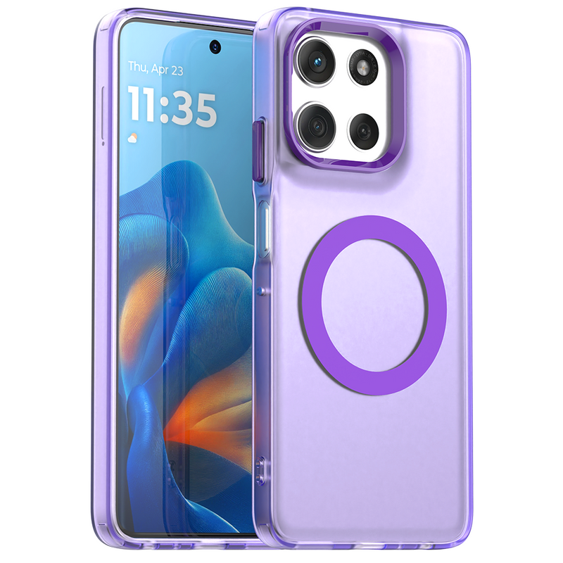 Phone Case for Motorola Moto G56, Compatible with Magsafe,Shockproof Magnetic Case Cover