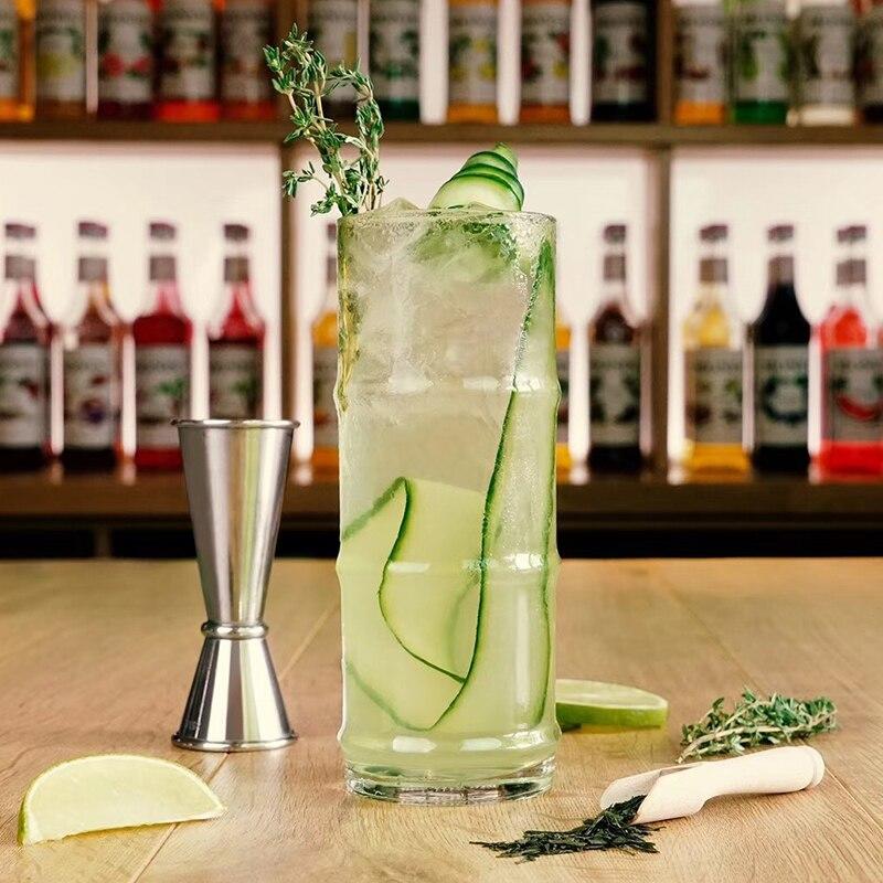 Bamboo wine glass - Collins Haibo cocktail