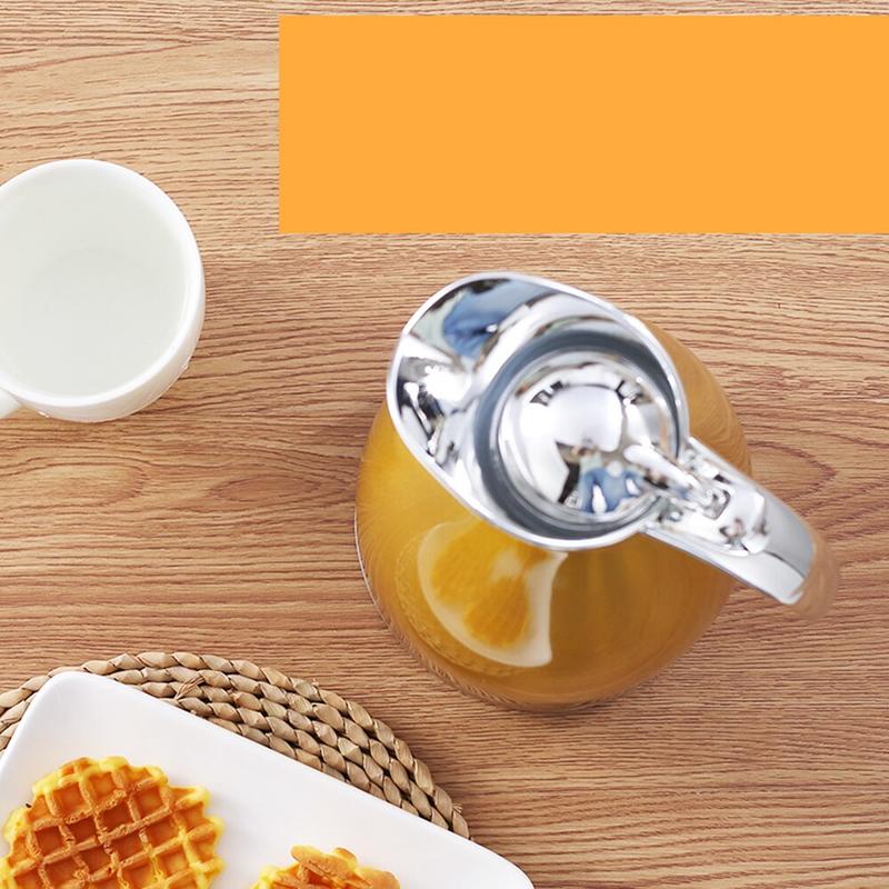 Insulated Vacuum Double Wall Stainless Steel Coffee Pot