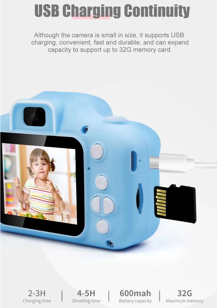 Children Camera 1080P Digital Video Camera Kids Camera