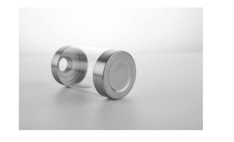 Acrylic 304 Stainless Steel Bathroom Soap Dispenser