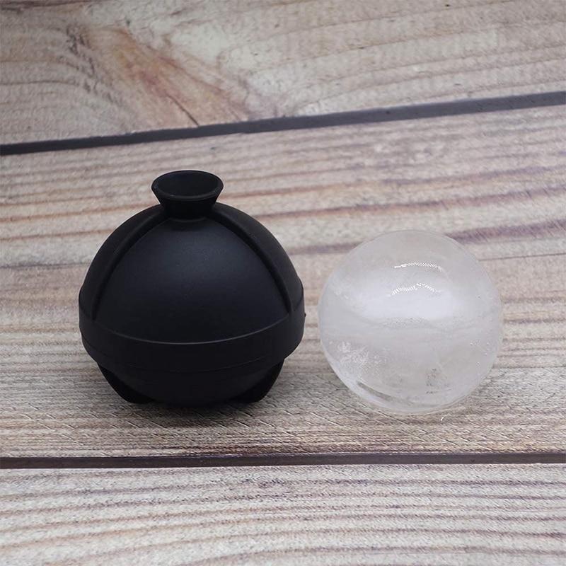 Ice Ball Molds Silicone Ice Ball Molds with Built-in funnel