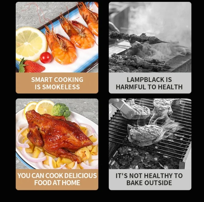 Oven 6L Air Fryer with Paper Liners