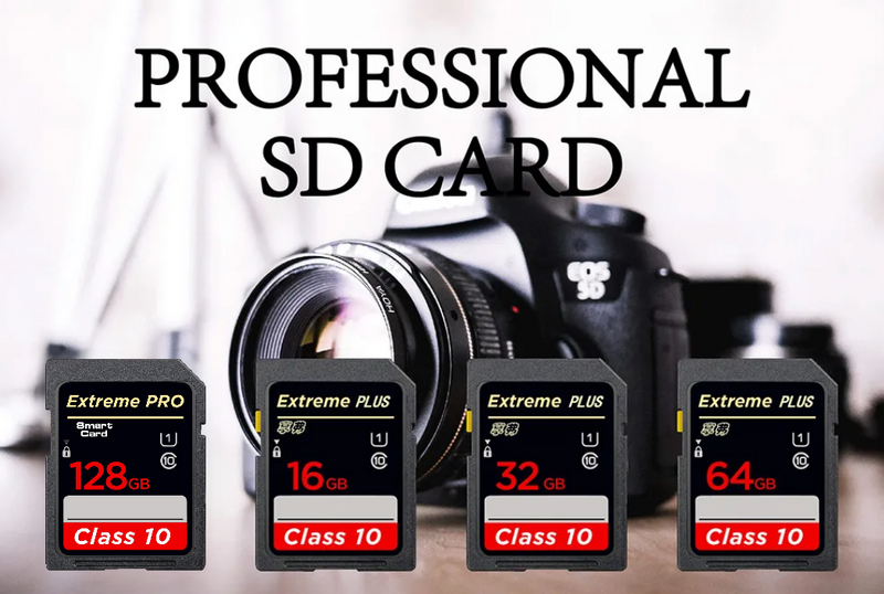IPSTYLE Extreme Pro SD Card 16GB,32GB,64GB,128GB Class 10 Flash Memory Card