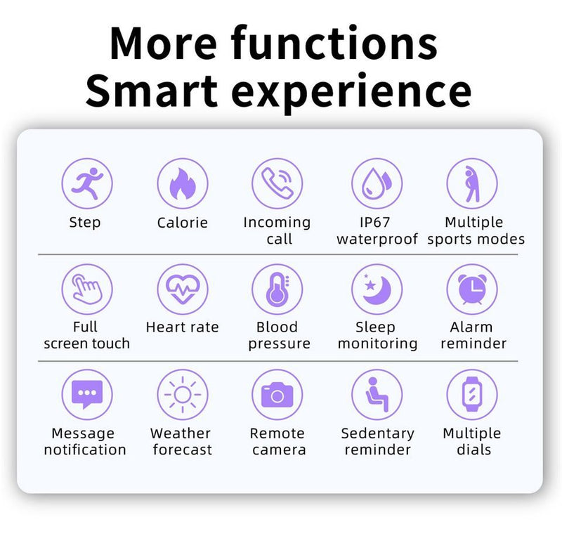 Smart Watch with Multiple Sports Modes with Extra Band