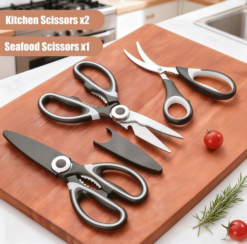 Multifunctional Kitchen Scissors- Set of 3