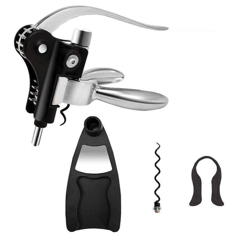 Red Wine Corkscrew Set of red wine corkscrew, with foil knife