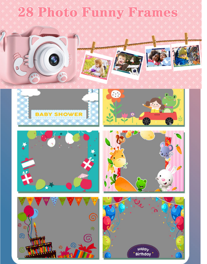 Children Camera 1080P Digital Video Camera Kids Camera