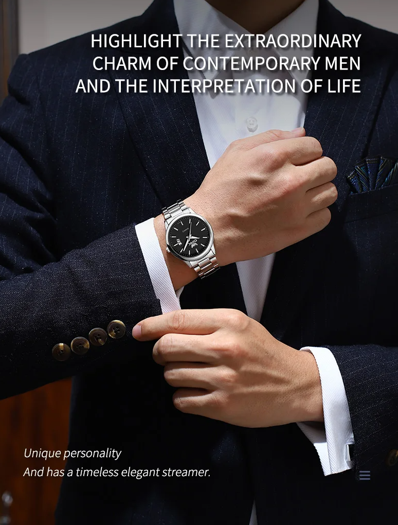 Watches For Men Multifunctional Chronograph Wristwatch Mens Watch