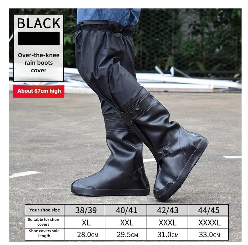Rain Shoe Cover Waterproof Cycling Water Pants & Rain Pants Rainy Days