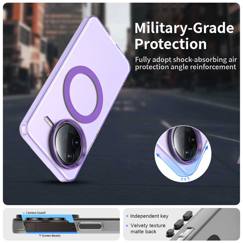 Phone Case for Xiaomi Redmi K80 5G, Compatible with Magsafe, Shockproof Magnetic Case Cover