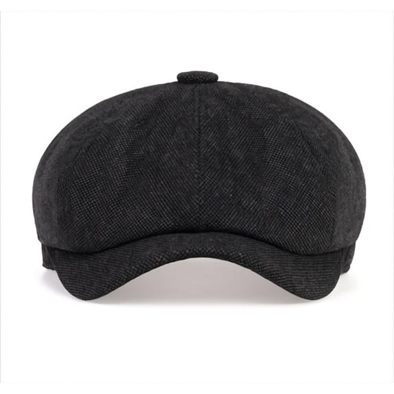 Men's Newsboy Hats Peaky Autumn Vintage Herringbone Octagon Cap Classic Lightweight Beret Hats Vintage Baker Boy Cap