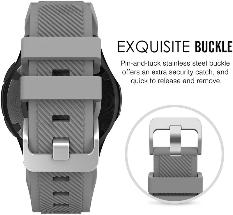 Silicone Strap Compatible with Huawei Watch GT 46mm Smart Watch 22mm