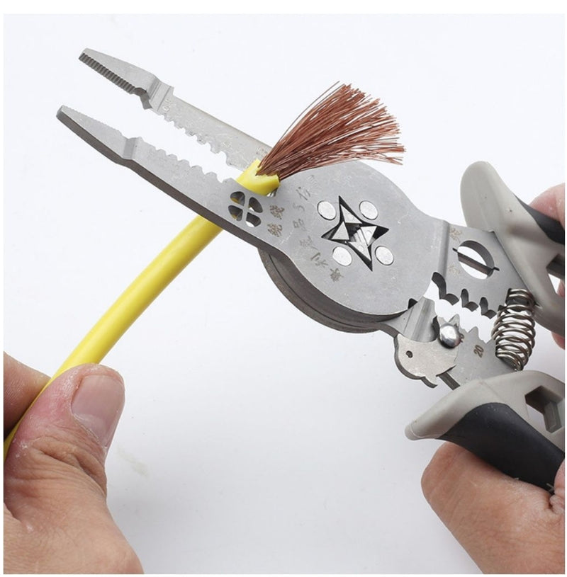 Multi-functional Crimping Pliers Wire Separation Winding Stripping Ferrule