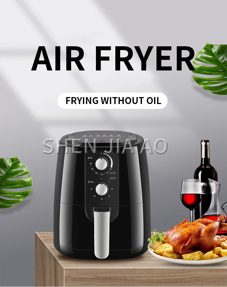 5L Air Fryer Household Large Capacity Electric Fryer