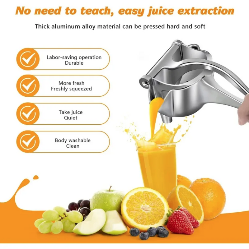IPSTYLE Manual Juicer Fruit Juice Squeezer, Detachable Heavy Duty Citrus Squeezer Extractor Tool