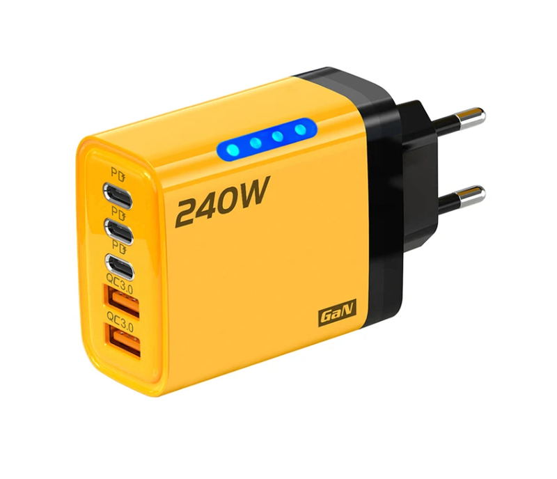 5 Ports USB C PD Charger Quick Charge 3.0 Type C Phone Fast Chargers