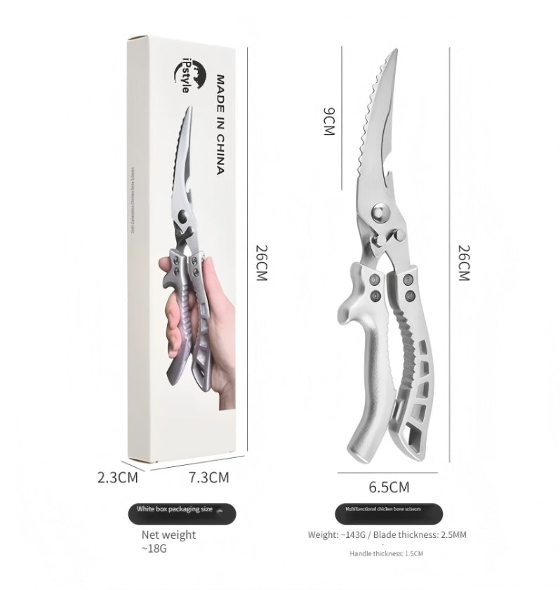 Kitchen Scissors Chicken Bone Kitchen Shears Heavy Duty Stainless Steel